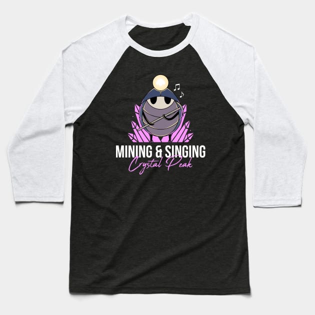 Mining & Singing Baseball T-Shirt by Alundrart